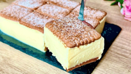 Prajitura cu biscuiti si crema...