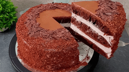 Tort Catifea de ciocolata –...