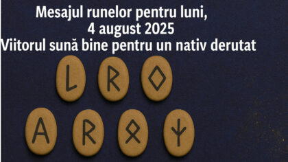 Mesajul Runelor pentru luni, 4...