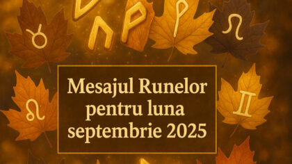 Mesajul Runelor pentru luna septembrie...