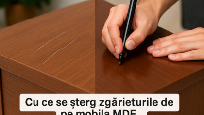 Cu ce se sterg zgarieturile...