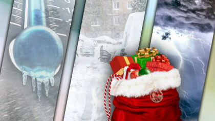 Prognoza meteo pentru luna decembrie....