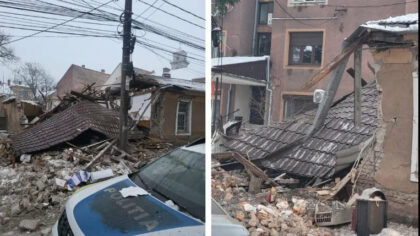 Explozie puternica la sediul Politiei....