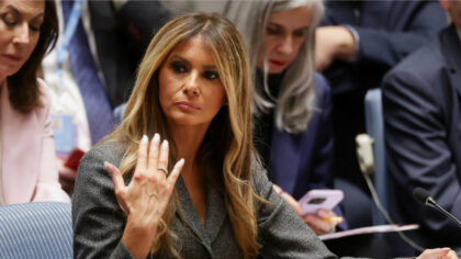 Melania Trump, gest fara precedent...