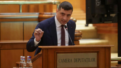George Simion, anuntul facut inainte...