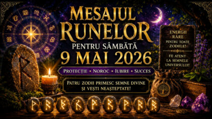 Mesajul Runelor pentru sambata, 9...