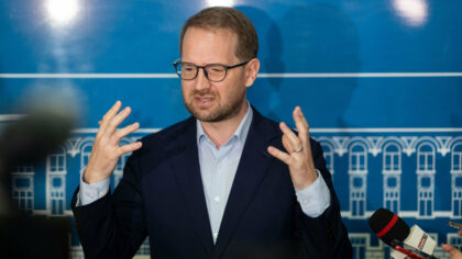 Presedintele USR, Dominic Fritz, prima...