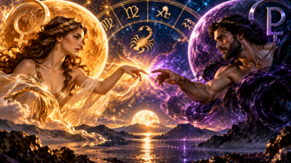 Venus si Pluto aprind cerul...