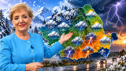 ROMICA JURCA ANUNTA VREME REA...